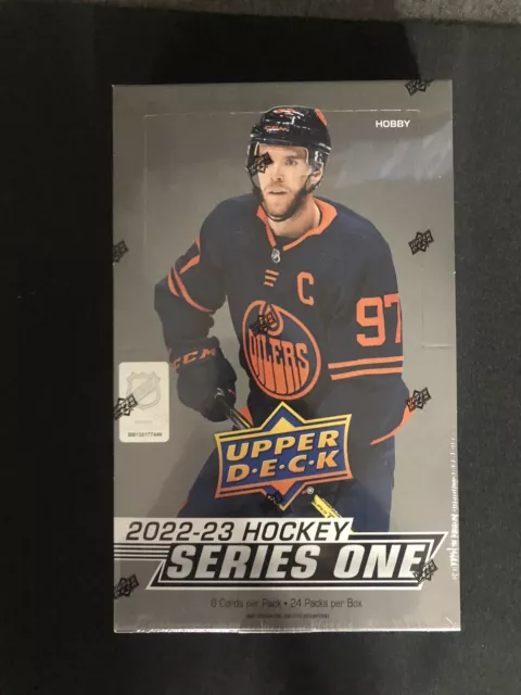 Upper Deck 2022 Series 1 Hockey Hobby Box - 192 Cards