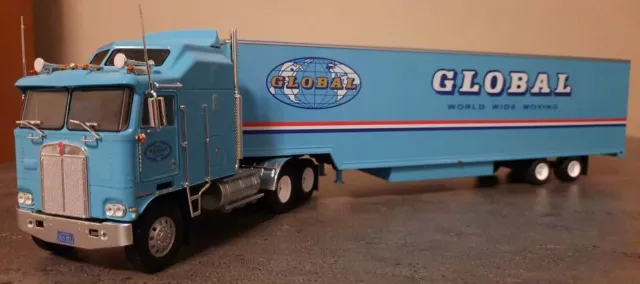 KENWORTH K 100 AERODINE Camion Semi Remorque Américain GLOBAL 1/43 Neuf n° 36 3