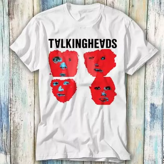 Talking Heads Poster Vinyl Cover Exclusive T Shirt Meme Gift Top Tee Unisex 723