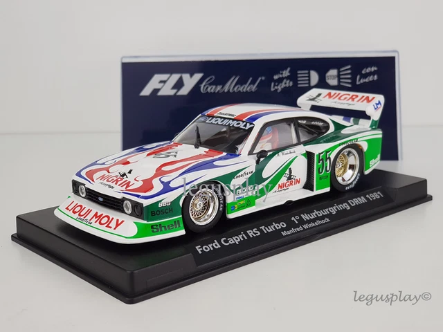 ミニカー FORD CAPRI RS TURBO NURBURGRING DRM 1981 A143L Fly Ford Capri RS Turbo Nurburgring DRM 1981 Jurgen