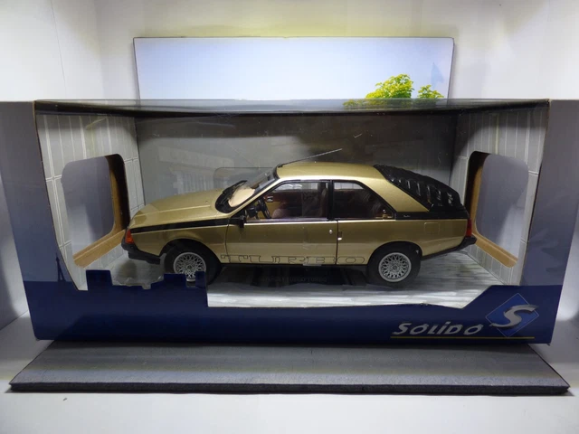 Renault Fuego Turbo 1980 Brown 1/18 - S1806403 SOLIDO