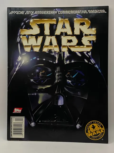 1997 Topps Star Wars 20th Anniversary Commemorative Magazine Darth Vader Cover