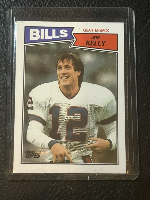 1987 Topps - #362 Jim Kelly (RC)