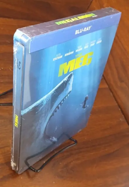 Meg Collector Steelbook (Blu-ray, 2018) NUEVO (sellado) - Envío gratuito en caja 3
