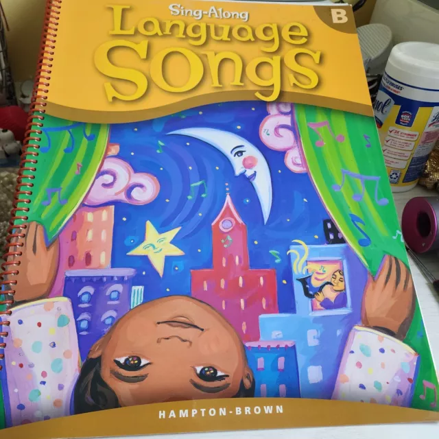 TEACHER BIG BOOK Oversized Song Book Sing-Along Language Songs Hampton
