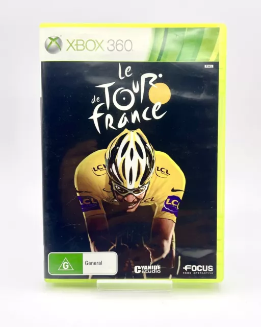 Le Tour de France (Microsoft XBOX 360) PAL Game Complete with Manual - Tested