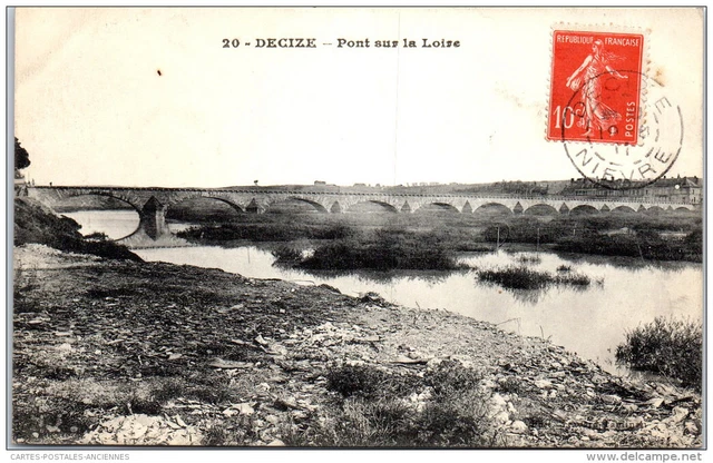 58 DECIZE - pont sur la loire