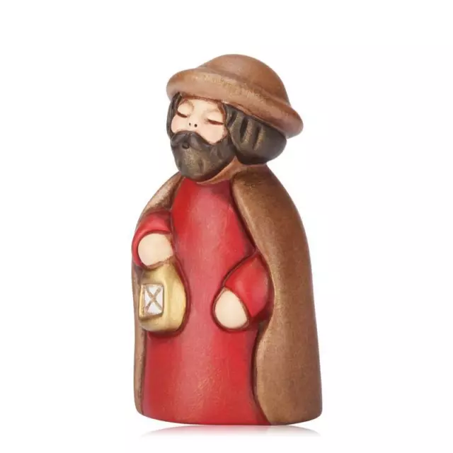 Giuseppe personaggio del Presepe Classico Thun colore Rosso A82 2