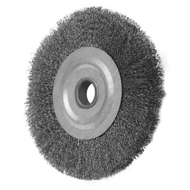 Reliable 4 5In Stainless Steel Wire Wheel Brush Suitable for Various Surfaces