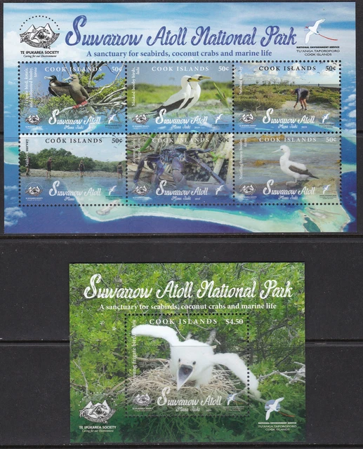 Cook Isl, Fauna, Birds, Animals MNH / 2019