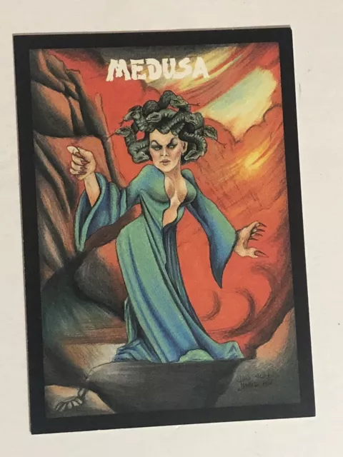 Medusa Trading Card Monster In My Pocket 1991 Vintage