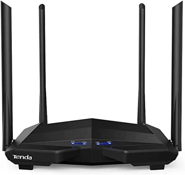 Tenda AC10 AC1200 MU-MIMO Wireless Gigabit Wi-Fi Router  5GHz  2.4GHz 4 * 5dBi