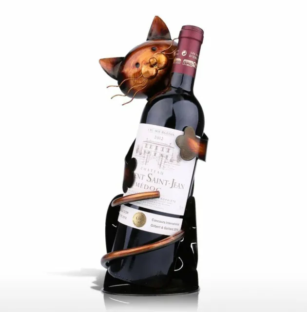 Cat Wine Rack Wine Holder 2