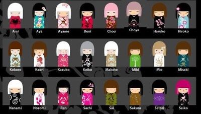 CHARM FEVE PORCELAINE 3D POUPEE JAPONAISE KIMMIDOLL nombreux modèles au choix 