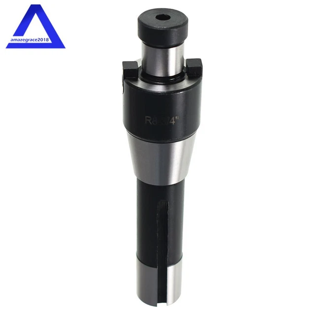 3/4" R8 Shank Shell Milling Arbor Adapter Holder Hardened and Ground