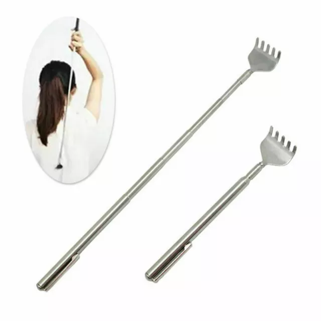 1pcs Telescopic Back Scratcher Massager Extendable Clip Useful NEWS