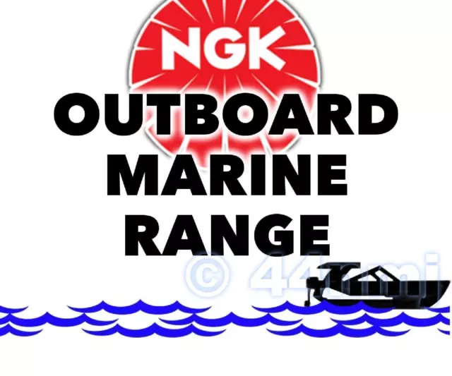 NGK Bougie Neuve Pour Marine Moteur Johnson 4hp 77>87