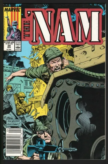 1989 April The Nam - Marvel Comic Book #29