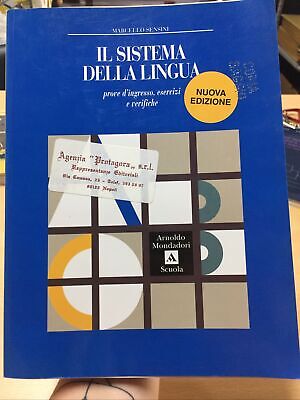 Il Sistema Della Lingua Marcello Sensini Ad808