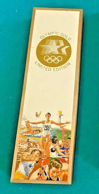 Vintage 1984 Los Angeles Olympic Gold Deck New Playing Cards Set Sealed