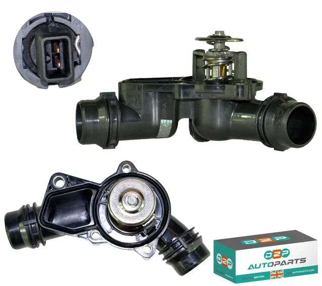 1336.Z0,1336 Z0 termostato del liquido di raffreddamento del motore con alloggiamento per Peugeot Partner 206/207/301/307/308/1007 per Croen C2 C3 C4 alluminio  34