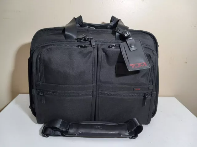 TUMI Alpha Business Travel Expandable Carry On. 22125DH.