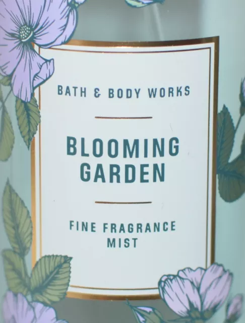 Lot Of 3 Bath & Body Works Blooming Garden Fine Fragrance Mist Spray 8Oz Large 3