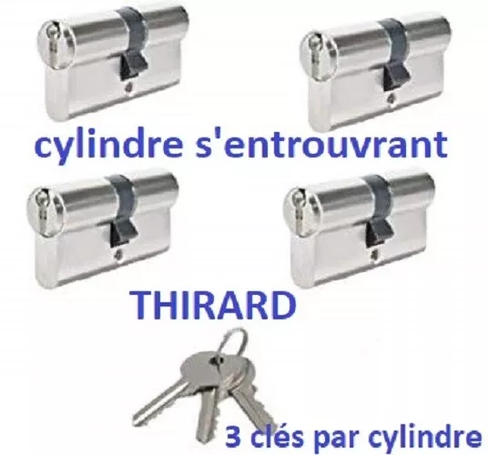 Cylindre Serrure S Entrouvrant Dimension Au Choix Quantite Illimitee