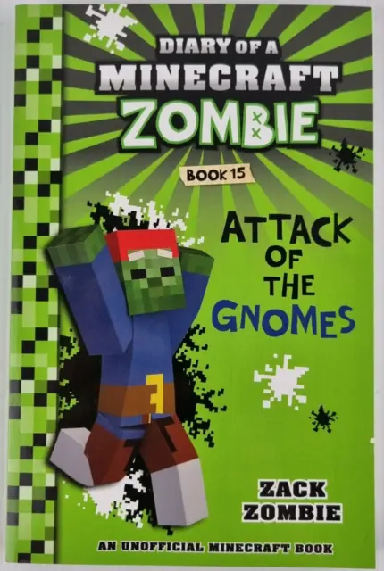 Attack of the Gnomes (Diary of a Minecraft Zombie #15) by Zack Zombie Paperback