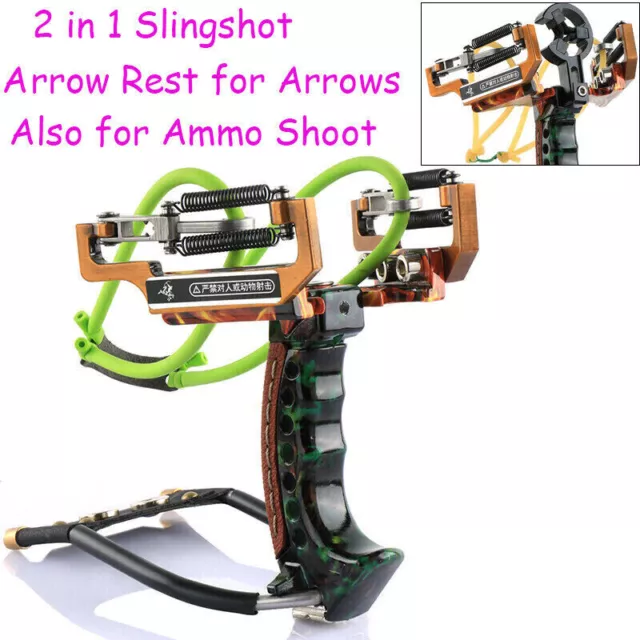 HUNTING SLINGSHOT POWERFUL Multi Function Fishing Slingshot with