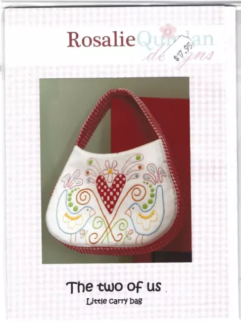 Rosalie Quinlan Little Carry Bag Sewing Pattern, The Two of Us, New