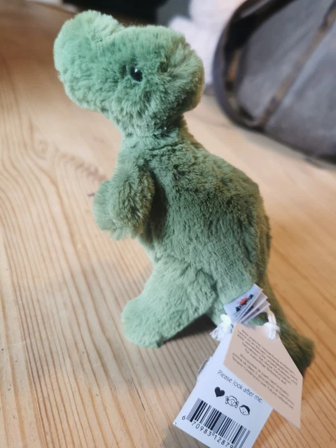 JELLYCAT MINI FOSSILLY T-Rex Soft Plush Toy BNWT New £14.00 - PicClick UK