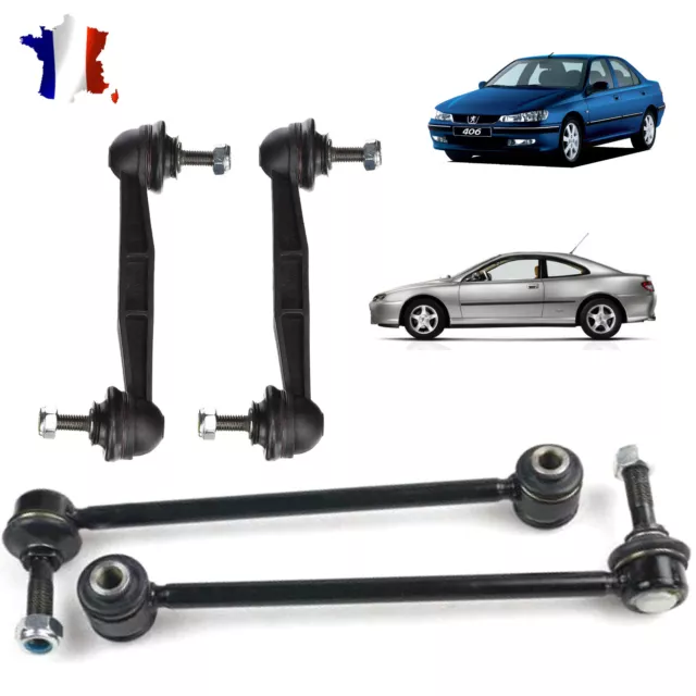 4 Biellettes de barre stabilisatrice pour 406 & Coupé Arriere = 5178.39 517939 2