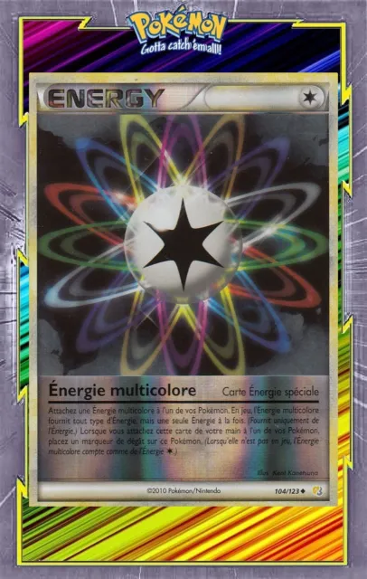 Energie Multicolore Reverse - HS01 - 104/123 - Carte Pokemon Française
