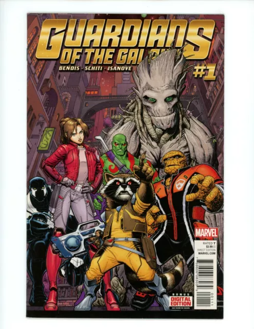 Guardians of the Galaxy #1 2015 NM Groot 4th Series Marvel Comic Book