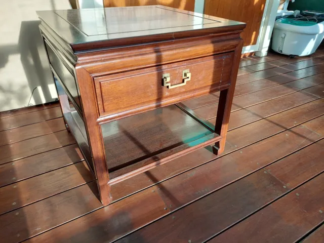 Chinese antique lamp table