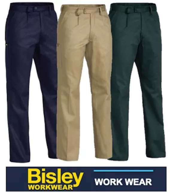 Bisley Workwear - "Original" Mens Cotton Drill 6 Pocket Work Pant - Bp6007