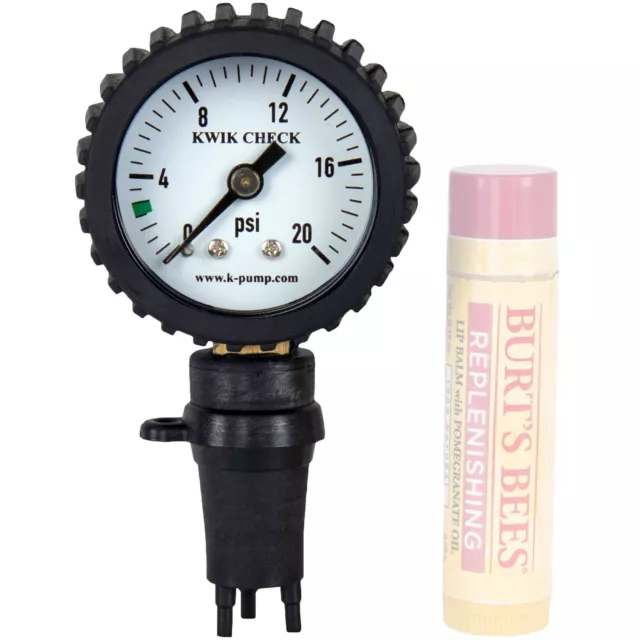 K-Pump Kwik Check Pressure Gauge for Boston Valves