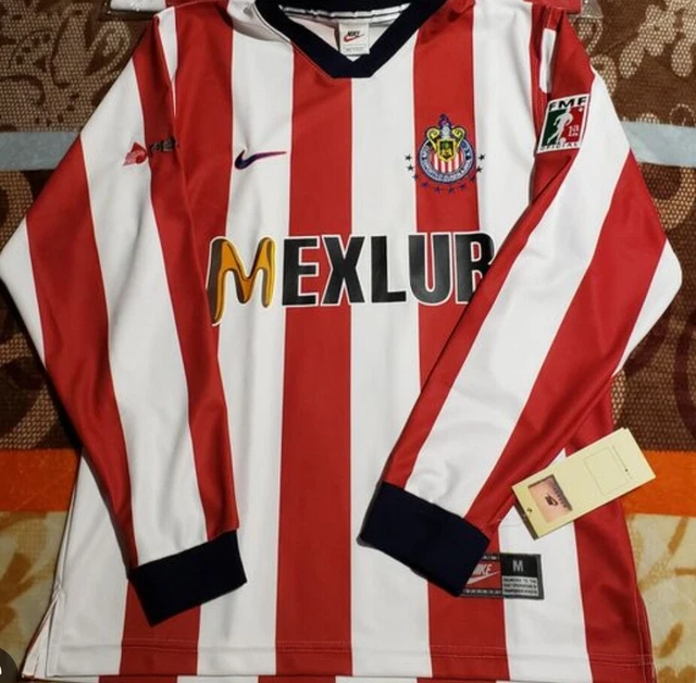 NIKE CHIVAS RAYADAS de Guadalajara Retro 1997 Jersey Long Sleeve 109.99 PicClick