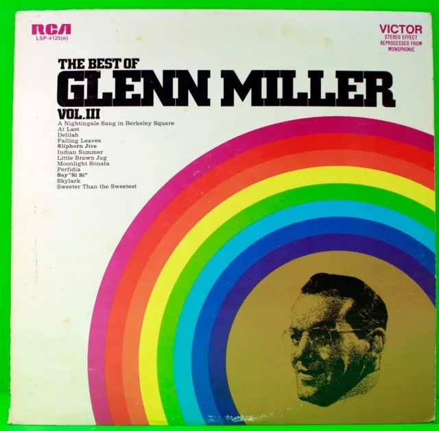 2 LP Lot Glenn Miller Legendary Performer Volume 2 & The Best of . . . Vol. III