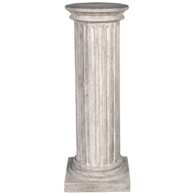 47.5" Greek Roman Fluted Column Pedestal 47.5" Greek Roman Fluted Column Pedestal