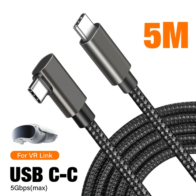  TNE USB C to USB C 3.0 Cable 10ft, Link Cable for Oculus Quest 2 /Quest 3/Meta Quest Pro and Replacement Charger Cable