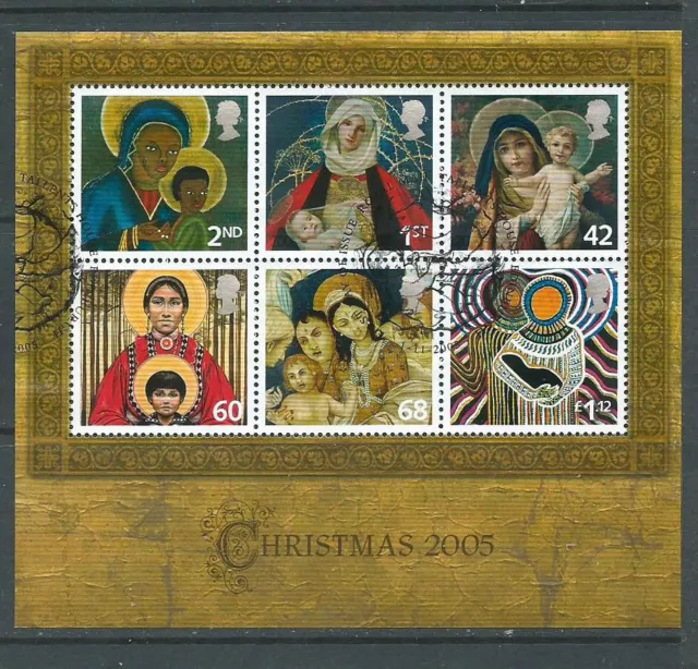 GB 2005 - Christmas - Mini Sheet - Very fine used