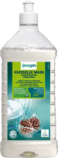 Enzypin vaisselle main/ 1l - ACT 5305 - Vaisselle main - le vrai actionpin