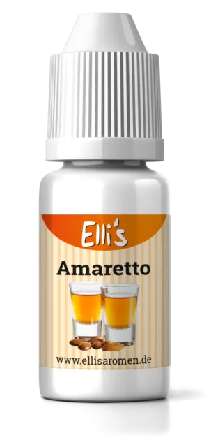 Ellis Lebensmittel Aroma  - Geschmack: Amaretto - 10ml Konzentrat