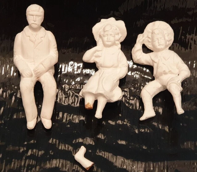 K09669695F - Figuren Nachgussgibsfiguren Höhe 6-8cm 3 Stück zum bemalen