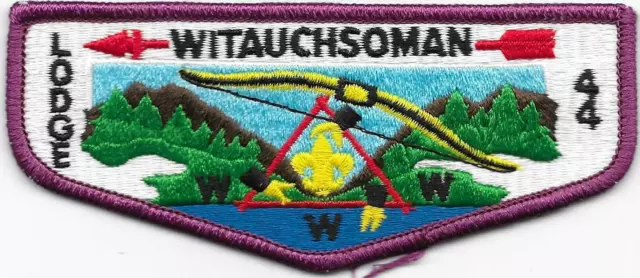 Witauchsoman Lodge 44 Order of the Arrow OA Flap Boy Scouts of America BSA