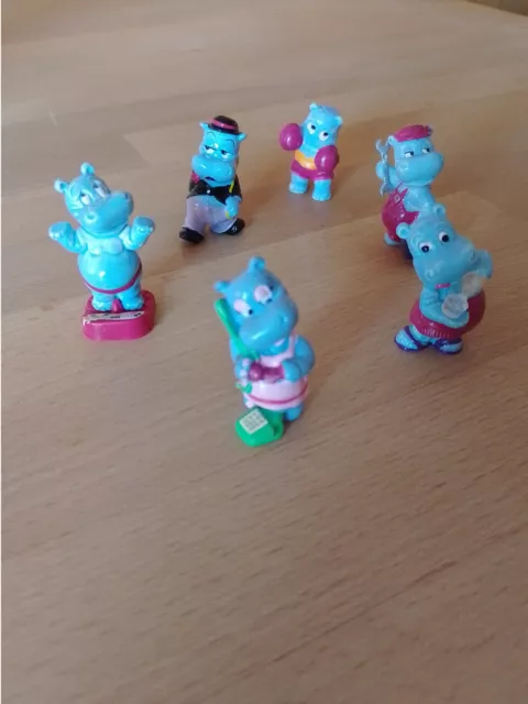 Ü-Ei  Konvolut  Figuren Happy Hippo , siehe aktuelle Fotos. DANKE!