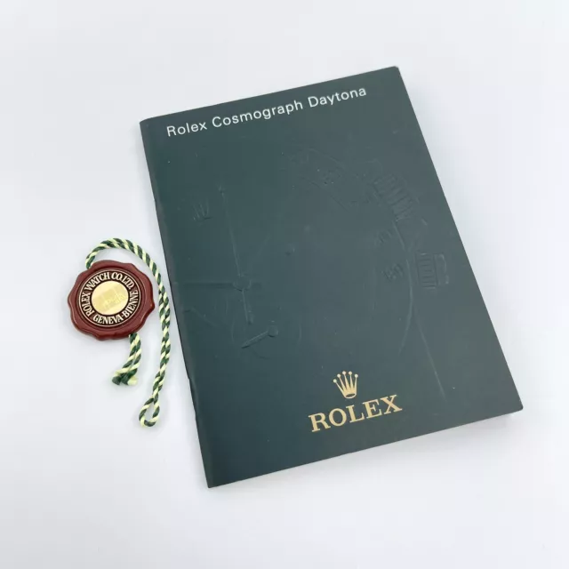 Rolex Cosmograph Daytona Booklet 555.02 Eng 2007 English Red Tag Manual Instruct