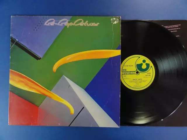 BE BOP DELUXE DRASTIC PLASTIC harvest 78 A1B2 Lp VG